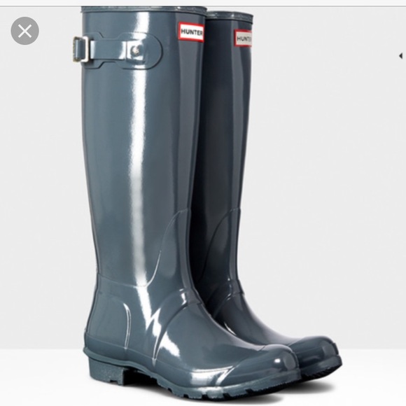 Hunter Shoes - NWOT Hunter Rain Boots Tall gloss